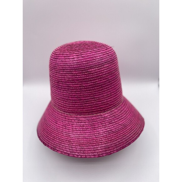 Anthropologie ASN Straw Hat High Crown Preppy Boho Vacay City Summer Sz OS NWT - Picture 9 of 12